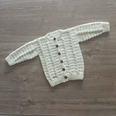 Lola Crochet Pattern – Cabled Cardigan (3-12 Years) | Digital PDF in English